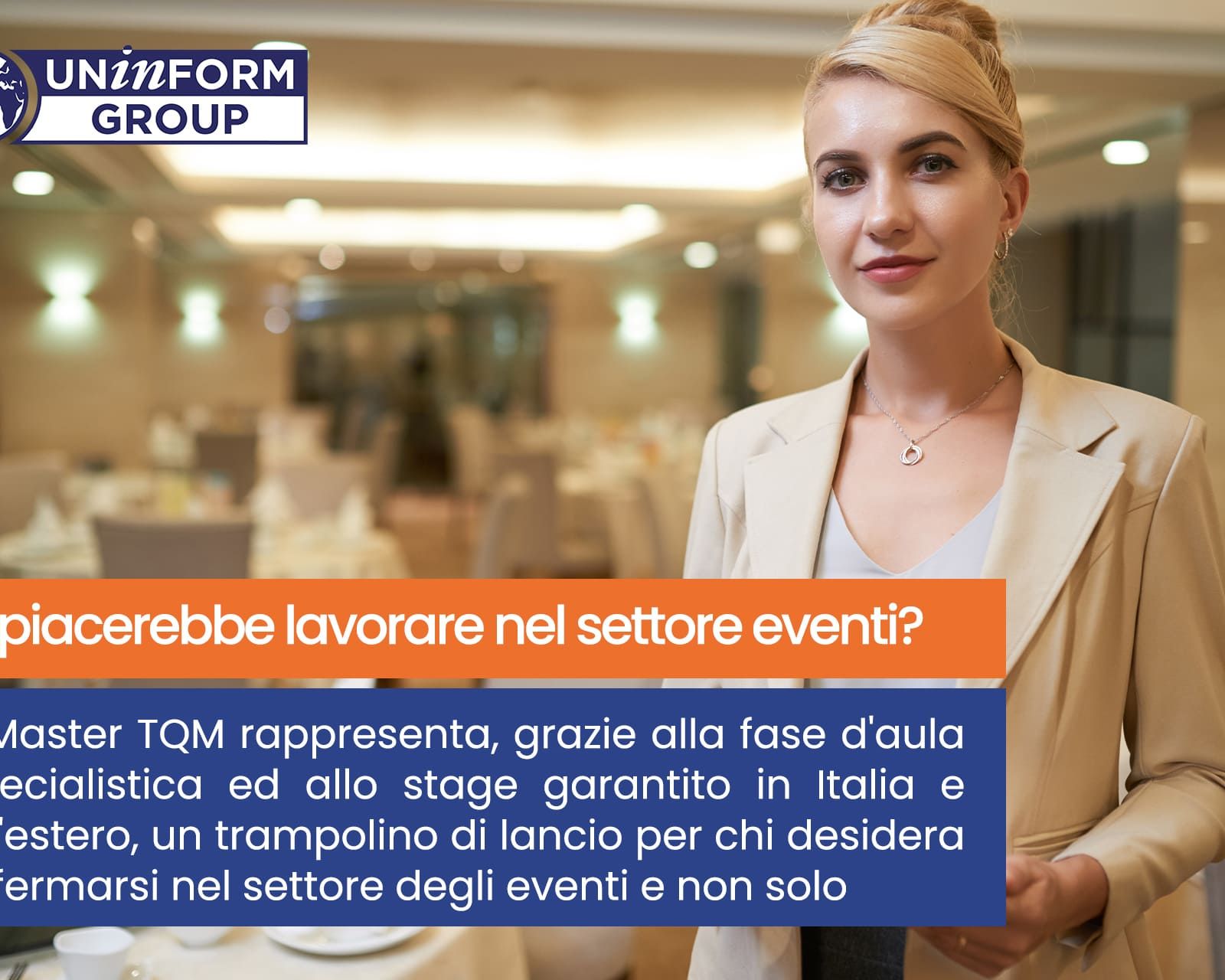 Lavorare negli eventi