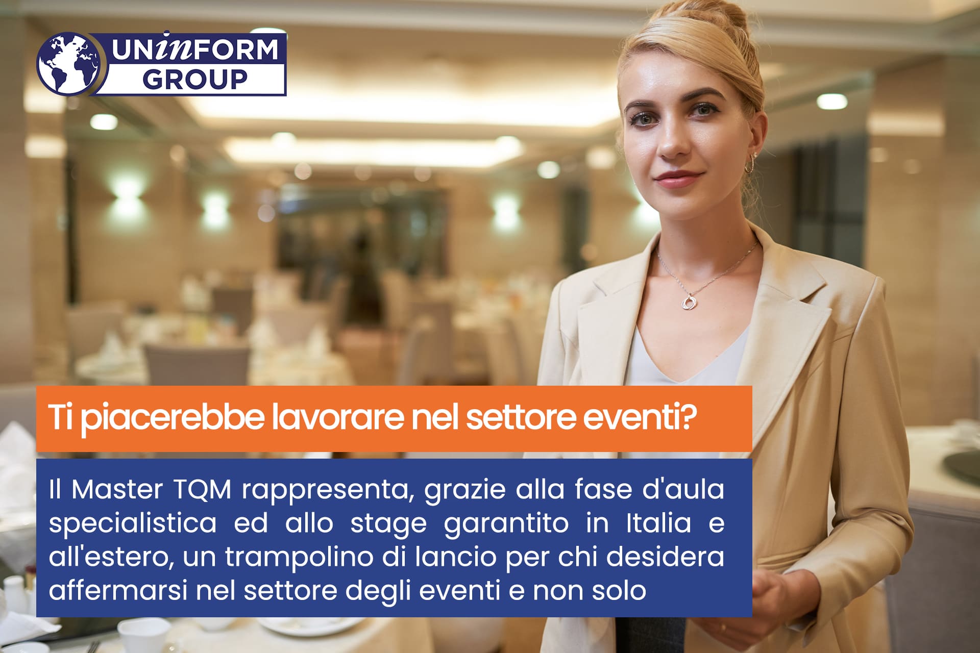 Lavorare negli eventi